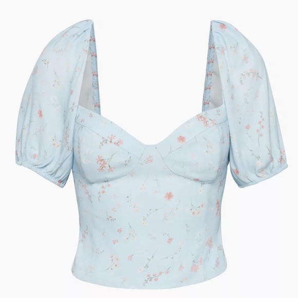 Wilfred Tops - Aritzia Wilfred Novella Shortsleeve Blouse